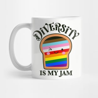 Diversity is My Jam LGBTQIA Mug